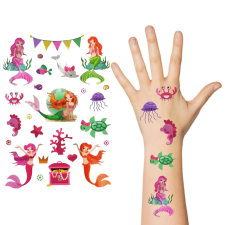 Lemosható gyerek tetoválás – Party tetoválás – Hableány, sellő party kellék