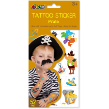  Lemosható tetoválás, Kalózok Avenir csillámtetoválás