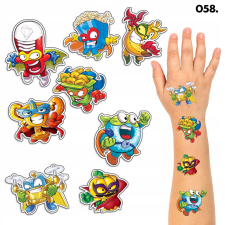 LEMOSHATÓ TETOVÁLÁSOK GYEREKEKNEK IDEIGLENES SZUPER ZINGS - 8 EL. / 150 RAJZ csillámtetoválás