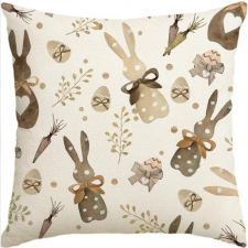  Len párnahuzat ZAJELLE 45x45 cm, krémszínű lakástextília