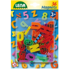 LENA : 36 db-os mágneses nagybetűk kreatív és készségfejlesztő