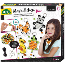 LENA : DIY kulcstartó készítő állatos gyöngyfűző szett kreatív és készségfejlesztő