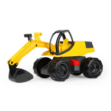 LENA Giga Trucks Kotrógép - Fekete/sárga (02141EC) autópálya és játékautó