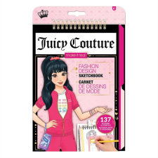 LENA Make It Real Juicy Couture divattervező füzet kreatív és készségfejlesztő