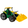 LENA : Óriás traktor homlokrakodóval zöld/sárga 62cm