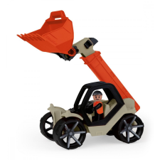 LENA Truxx2 Telescope Loader presenter autópálya és játékautó