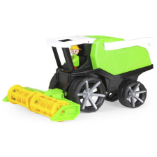 LENA : Truxx 2 zöld kombájn 35 cm -es autópálya és játékautó