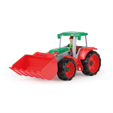 LENA Truxx traktor, 34 cm autópálya és játékautó