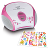 Lenco SCD-24PK Kids Rádió - Rózsaszín