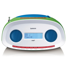 Lenco SCD-70 hordozható CD-s rádiómagnó (SCD-70) hordozható cd és kazettás rádió hangszóróval