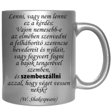 Lenni vagy nem lenni... – Bögre, változtatható felirattal, exkluzív színekben bögrék, csészék