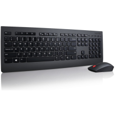 Lenovo 4X30H56829 billentyűzet Egér mellékelve Vezeték nélküli RF QWERTY Amerikai angol Fekete (4X30H56829) billentyűzet
