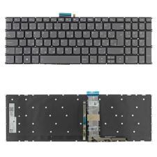 Lenovo 5CB1B69077 gyári új magyar szürke háttérvilágított laptop billentyűzet, keret nélkül laptop alkatrész
