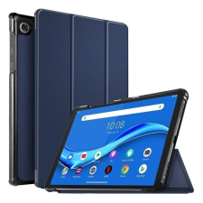 Lenovo Lenovo Tab M10 Plus (10.3) TB-X606F, mappa tok, Trifold, sötétkék tablet tok