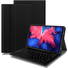  Lenovo Tab M10 Plus (10.61) (3. generáció) TB125 / TB128, Bluetooth billentyűzetes, mappa tok, mágneses rögzítés, érintőceruza tartó, fekete (126589) - Tablet tok tablet tok