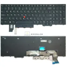 Lenovo ThinkPad L15 Gen 2, T15p, P15v gyári billentyűzet (US kiosztás) laptop alkatrész