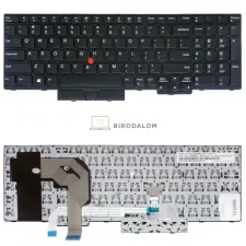 Lenovo ThinkPad P51s, T570, T580, P52s gyári billentyűzet (US kiosztás, fekete) laptop alkatrész