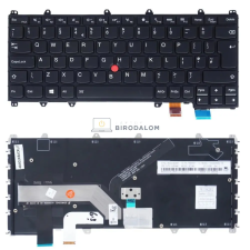 Lenovo ThinkPad Yoga 260, Yoga 460 gyári billentyűzet (UK kiosztás, háttérvilágítással) laptop alkatrész