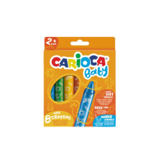 LEO-10018 Carioca Baby zsírkréta 8 db-os kréta