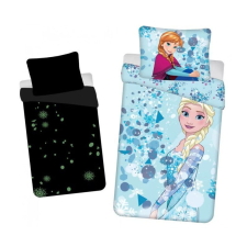 LEO-8341 Disney Jégvarázs Sötétben világító Ágyneműhuzat lakástextília