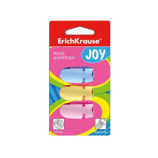 LEO-9487 ErichKrause: Joy hegyező készlet - 3 darab hegyező