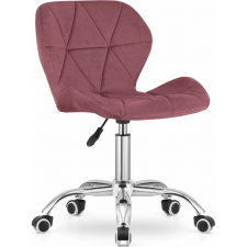 Leobert AVOLA Bársony Forgószék - Sötét Rózsaszín (model_3803_1-AVOLA-DORY21) forgószék