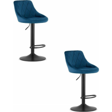  Leobert Hoker KAST - sötétkék bársony/alap fekete x 2 bútor