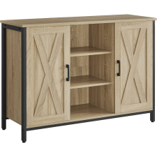 Leobert Szekrény Állítható Polcokkal és Lábakkal, Sonoma Tölgyfa (model_2826_1) bútor
