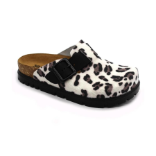 LEON 6003 LEON Comfort női bőr klumpa női papucs