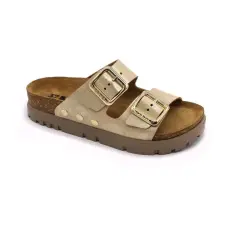 LEON 6010 LEON Comfort női bőr papucs