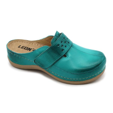 LEON 902 LEON Comfort női bőr klumpa női papucs