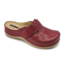LEON 902 LEON Comfort női bőr klumpa gyógypapucs
