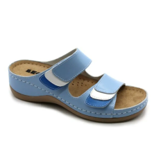 LEON 904 LEON Comfort női bőr papucs gyógypapucs
