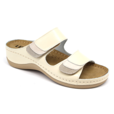 LEON 904 LEON Comfort női bőr papucs