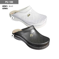 LEON Klumpa PU100 Leon Comfort női bőr, fehér, 38 munkavédelmi cipő
