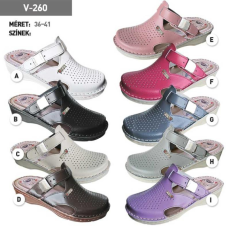 LEON Klumpa V260 Leon Comfort női bőr, perla, 36