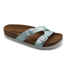 LEON Papucs 4030 Leon Comfort női bőr, fehér, 35 munkavédelmi cipő