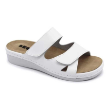 LEON Papucs 5011 Leon Comfort női bőr, piros, 40 munkavédelmi cipő