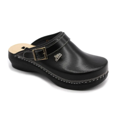 LEON PU101 LEON Comfort női bőr klumpa gyógypapucs