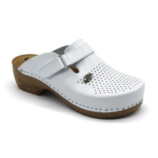 LEON PU159 LEON Comfort női bőr klumpa női papucs