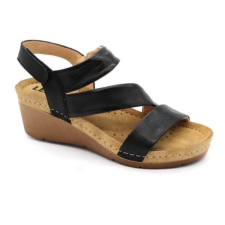 LEON Szandál 1020 Leon Comfort női bőr, bézs-barna, 39 munkavédelmi cipő
