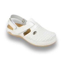 LEON Szandál 951 Leon Comfort női bőr, fehér, 38 munkavédelmi cipő