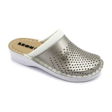 LEON V262 LEON Comfort női bőr klumpa női papucs