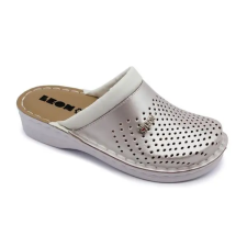 LEON V262 LEON Comfort női bőr klumpa gyógypapucs
