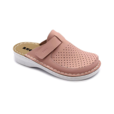LEON V263 LEON Comfort női bőr klumpa női papucs