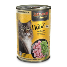  Leonardo 400 gr csirkehús spenóttal macskaeledel