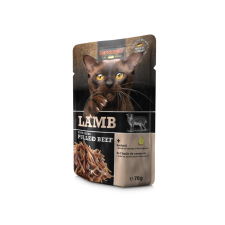 Leonardo bárányhús extra tépett marhahússal 70g macskaeledel