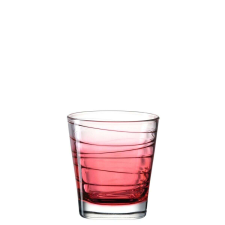 Leonardo VARIO pohár üdítős-vizes 170ml, piros üdítős pohár