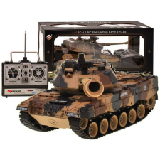  Leopard.2 katonai tank távirányítóval; 1:20 méretarányú távirányítós modell