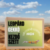  Leopárdgekkó HIGH kezdőcsomag - bébi gekkóknak